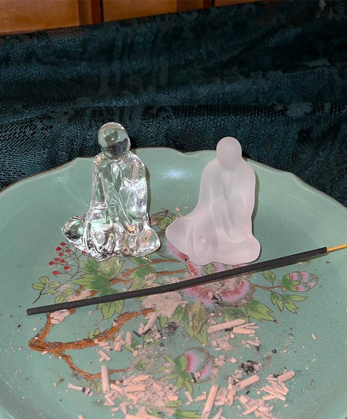 meditation incense holder